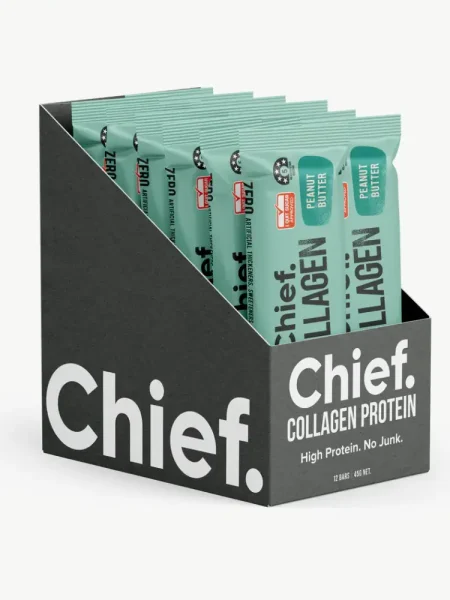 Chief Kollagen Proteinriegel<span> - </span>Peanut Butter